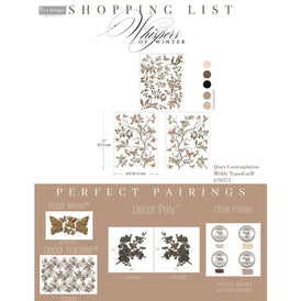 NEW Quiet Contemplation Middy Furniture Transfer by Redesign With Prima | 8.5” x 11” | Branch Harmony Collection