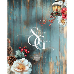 New! Redesign With Prima FLORAL AMBIANCE A4 Décor Transfer | Vintage Floral Rub-On Transfer for Furniture, Crafts & Upcycling