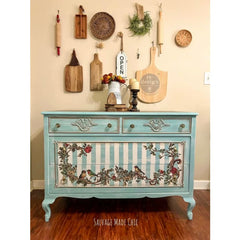 New! Redesign With Prima ROSETTE AVIARY Furniture Transfer