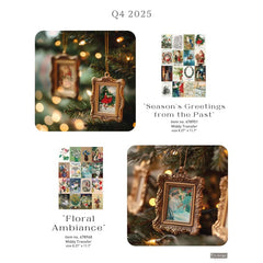 New! Redesign With Prima THE PAINTED LEGACY A4 Décor Transfer | Fine Art Rub-On for Furniture, Mixed-Media & Artistic Décor