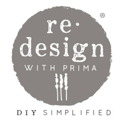 New! Redesign With Prima THE PAINTED LEGACY A4 Décor Transfer | Fine Art Rub-On for Furniture, Mixed-Media & Artistic Décor
