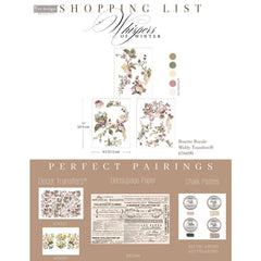 NEW Rosette Royale Middy Furniture Transfer by Redesign With Prima | 8.5” x 11” | Branch Harmony Collection