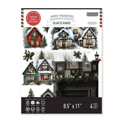 NEW Village of Wonder Middy Furniture Transfer by Redesign With Prima | 8.5” x 11” x 4 sheets! | Whispers of Winter Collection