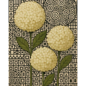 New! WHITE HYDRANGEA Decoupage Paper Mint by Michelle | A3 or A1 | PAIRS Collection