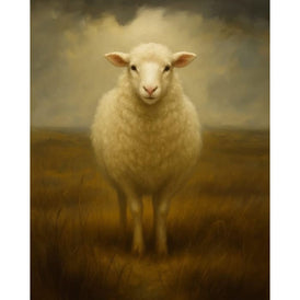 New! WHITE SHEEP Decoupage Paper Mint by Michelle | A3 or A1 | PAIRS Collection