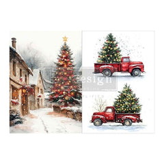 NORTHBOUND TRADITIONS, Redesign with Prima A4 Decoupage Fibre Paper Pack