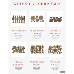 Nutcracker Magic Decor Mould by Redesign With Prima | 5" x 8" x 8mm | Christmas Collection