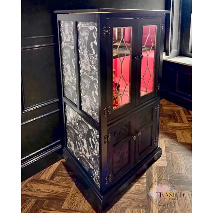 Oak Cocktail Cabinet | Luxury Drinks Bar by Trashed