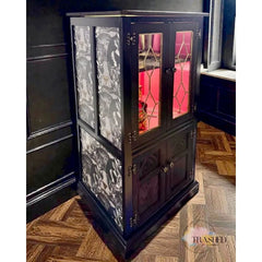 Oak Cocktail Cabinet | Luxury Drinks Bar by Trashed