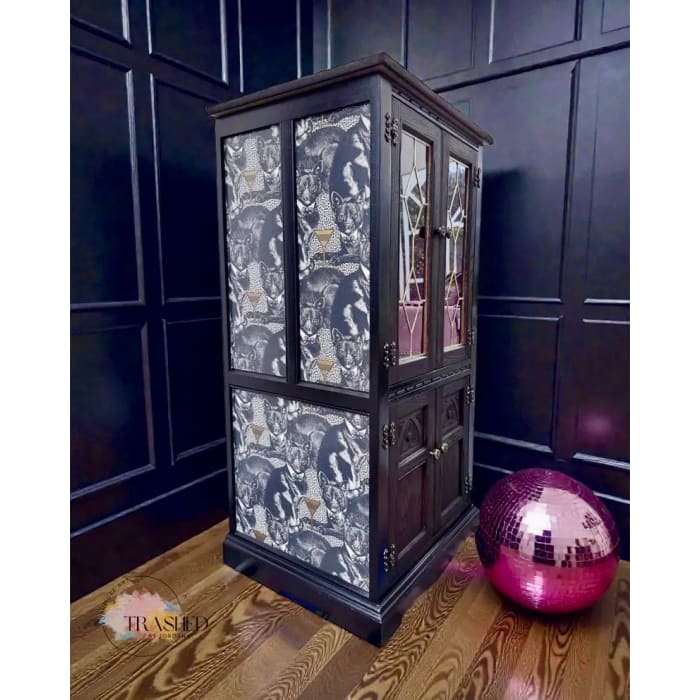 Oak Cocktail Cabinet | Luxury Drinks Bar by Trashed