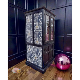 Oak Cocktail Cabinet | Luxury Drinks Bar by Trashed