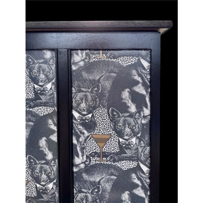 Oak Cocktail Cabinet | Luxury Drinks Bar by Trashed