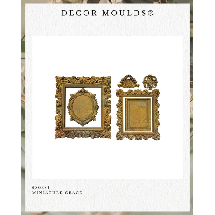 Ornate Frames Silicone Mould | Miniature Grace | Redesign with Prima