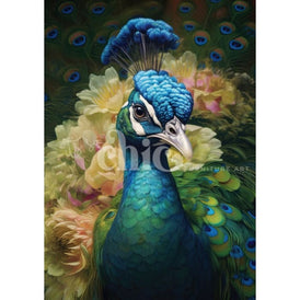Peacock & Blooms | It’s So Chic | A0-A4 | Deluxe Decoupage