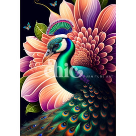 Peacock & Gerbera | It’s So Chic | A0-A4 | Deluxe Decoupage