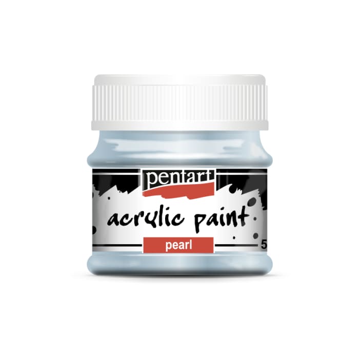 Pearl Acrylic Paint | BLUE | Pentart - Metallic Paint