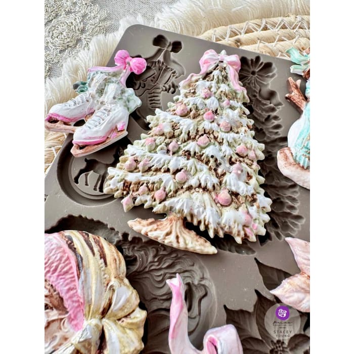 Prima Marketing CHRISTMAS BLUSH Silicone Mould 5x8’’ - Mould