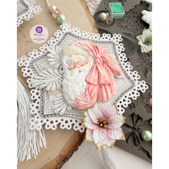 Prima Marketing CHRISTMAS BLUSH Silicone Mould 5x8’’ - Mould