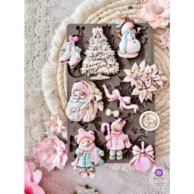 Prima Marketing CHRISTMAS BLUSH Silicone Mould 5x8’’ - Mould