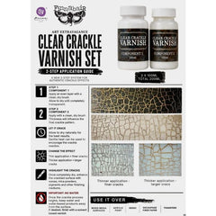 Prima Marketing x Finnabair CLEAR CRACKLE SET 200ml