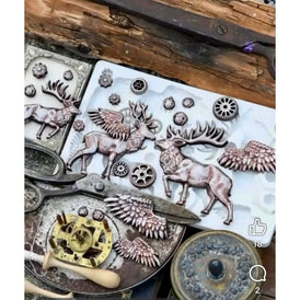 Prima Marketing x Finnabair FOREST SPIRITS Silicone Mould