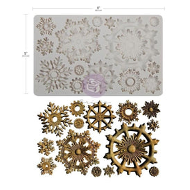 FROSTY GEARS Silicone Mould, Redesign With Prima 5x8"