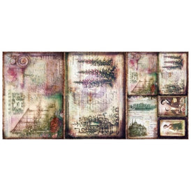 MECHANICAL ORCHARD, Redesign with Prima A3 Decoupage Fibre Paper Pack