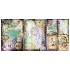 TIME WHISPERS, Redesign with Prima A3 Decoupage Fibre Paper Pack