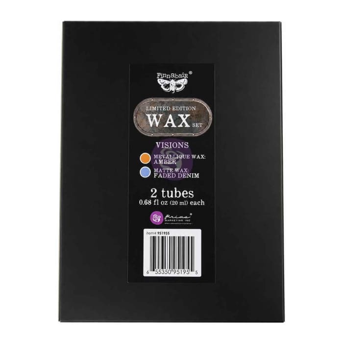 VISIONS Matte & Metallic Wax Set, Redesign With Prima Limited Edition 50ml