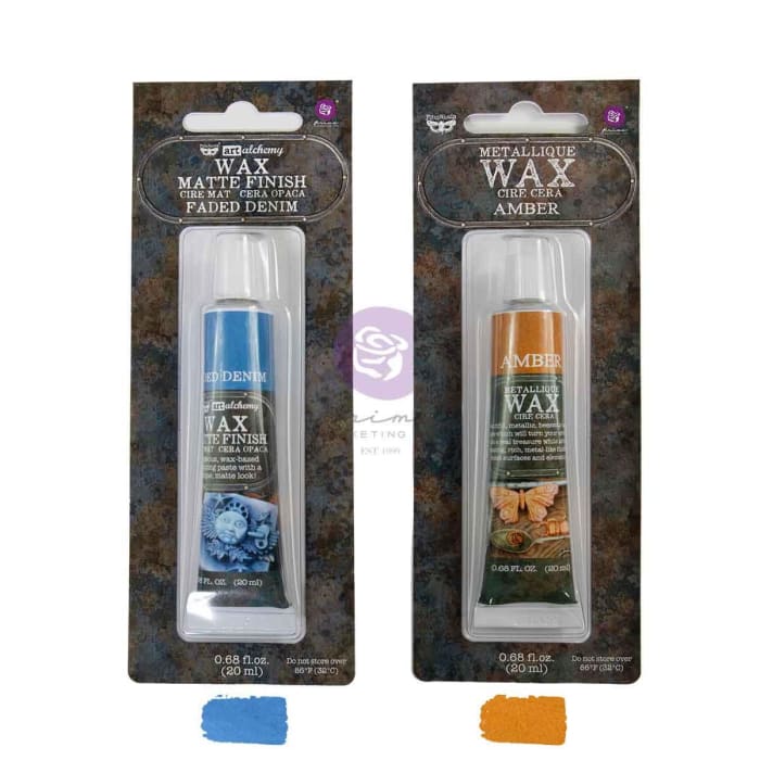 VISIONS Matte & Metallic Wax Set, Redesign With Prima Limited Edition 50ml