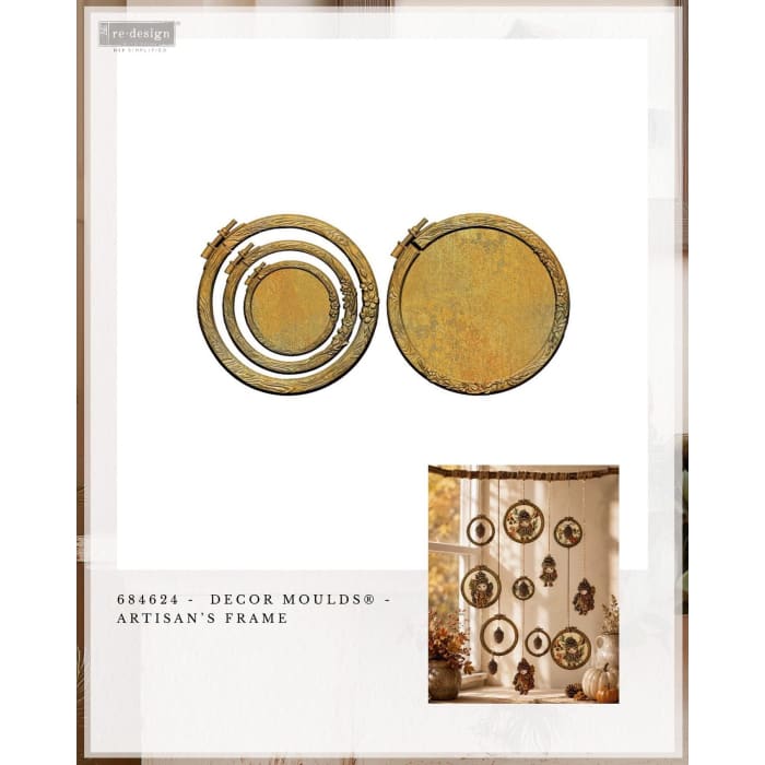 Redesign with Prima ARTISAN’S FRAME Silicone Mould 5x10”