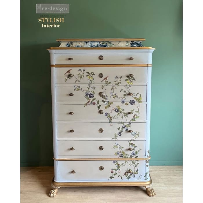 Redesign with Prima Chirping Charm Large Décor Transfer