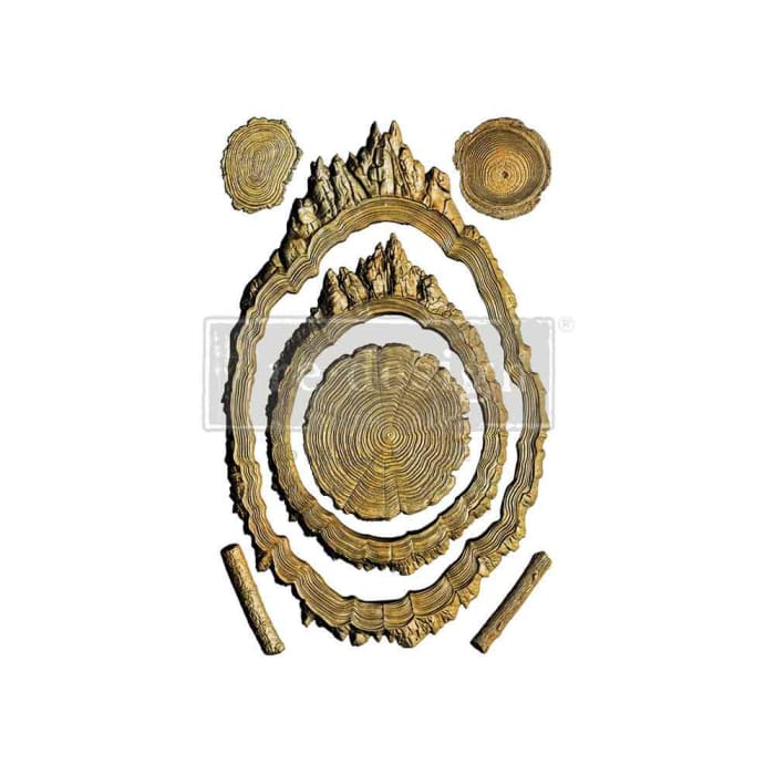 Redesign with Prima EVERGREEN & EMBERS Silicone Mould 5x8”