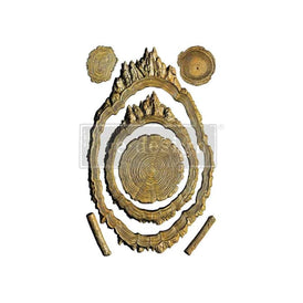 Redesign with Prima EVERGREEN & EMBERS Silicone Mould 5x8”