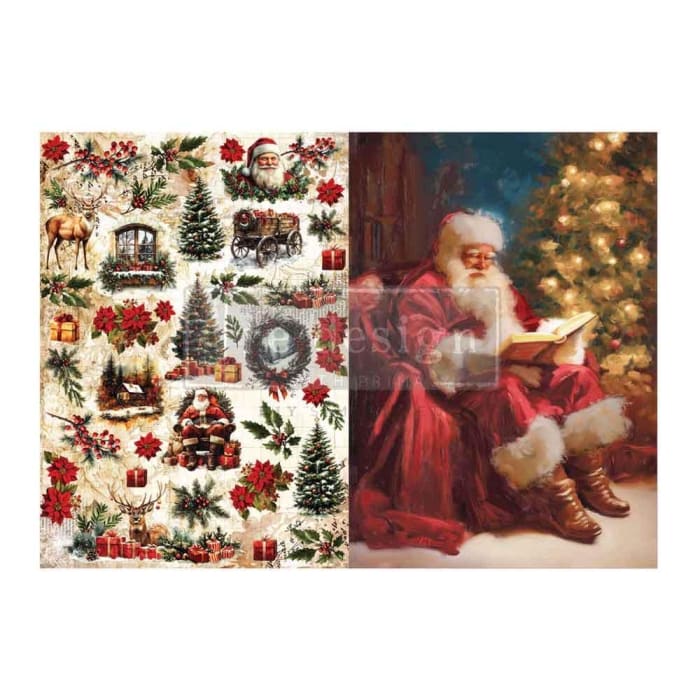 Redesign With Prima EVERLASTING LIGHT A4 Decoupage Fibre Paper Pack