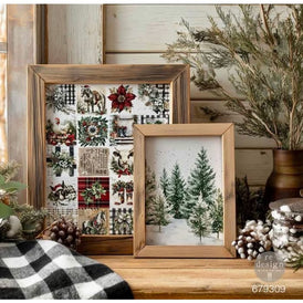 Redesign With Prima FARMHOUSE FROST A4 Decoupage Fibre