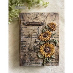Redesign with Prima GOLDEN SOLSTICE Silicone Mould 5x8”