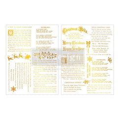 Redesign With Prima KACHA GOLDEN TIDINGS Gold Middy Decor