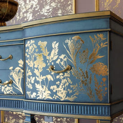 Redesign with Prima LUXE FOLIAGE Gold Decor Transfer 18x24”