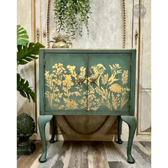 Redesign with Prima LUXE FOLIAGE Gold Decor Transfer 18x24”