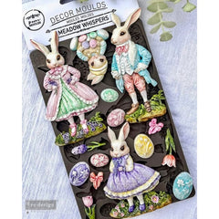 Redesign With Prima Meadow Whispers Silicone Mould 5x8’’