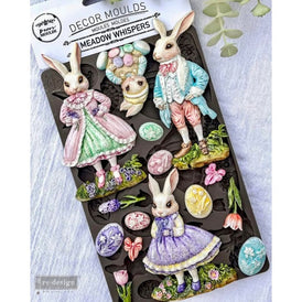 Redesign With Prima Meadow Whispers Silicone Mould 5x8’’