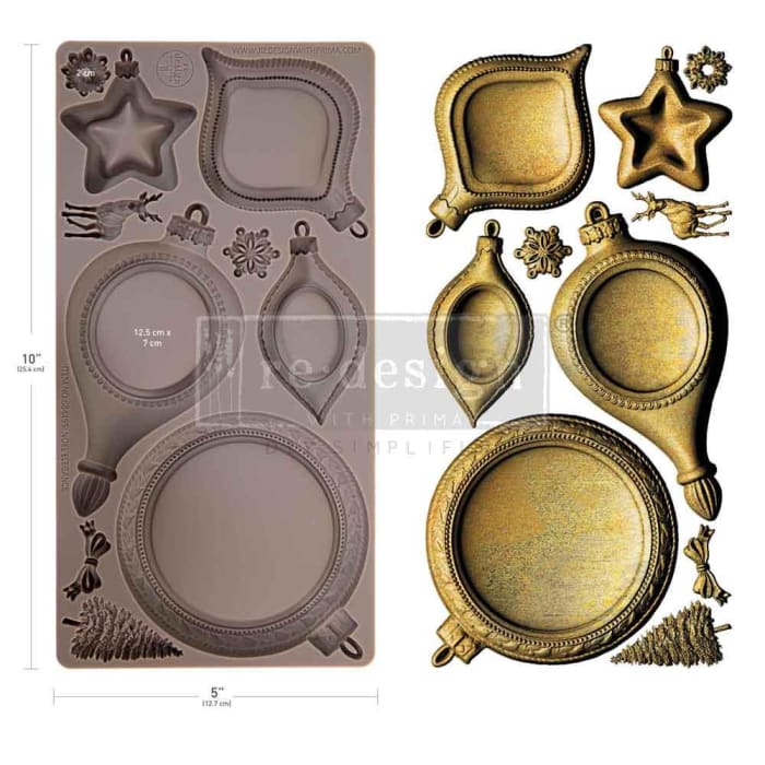 Redesign with Prima NOEL ELEGANCE Silicone Mould 5x10”