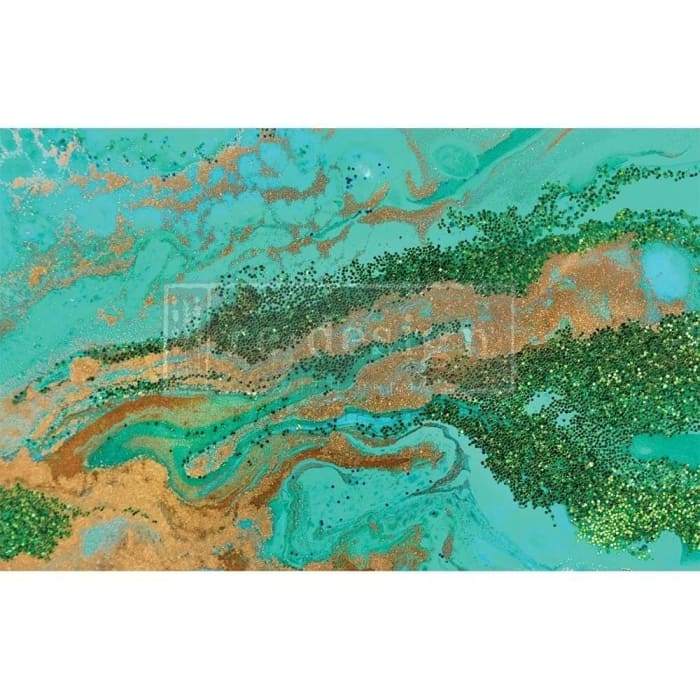 PATINA COPPER Decoupage Tissue Paper, Redesign with Prima 19x30”