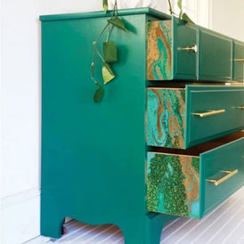 Redesign with Prima PATINA COPPER Decoupage Tissue Paper