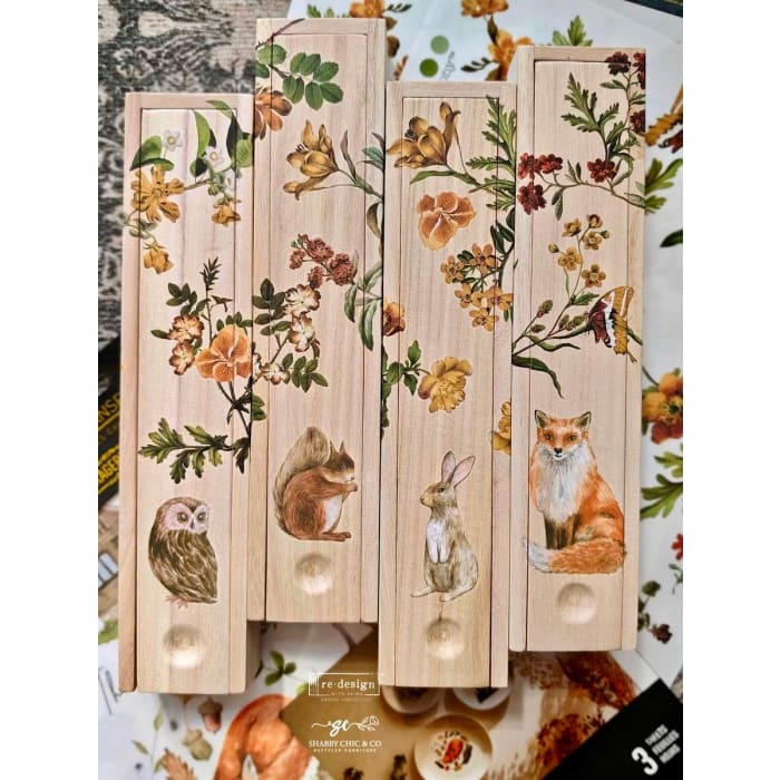 Redesign With Prima SAFFRON SOLSTICE Middy Decor Transfer