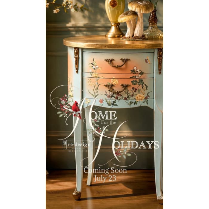 Redesign With Prima SAFFRON SOLSTICE Middy Decor Transfer