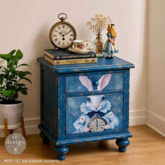 Alice in Wonderland Decoupage Paper A3 | ‘Six O’Clock Certainty’ | Redesign with Prima 11.7x16.5” Craft Sheet