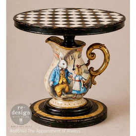 Alice in Wonderland Decoupage Paper A3 | ‘Six O’Clock Certainty’ | Redesign with Prima 11.7x16.5” Craft Sheet