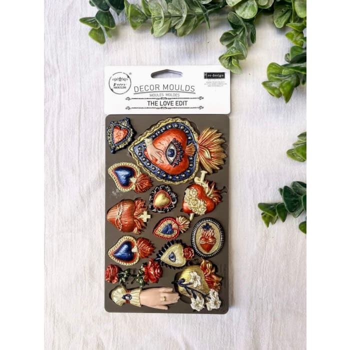 Redesign With Prima The Love Edit Silicone Mould 5x8’’